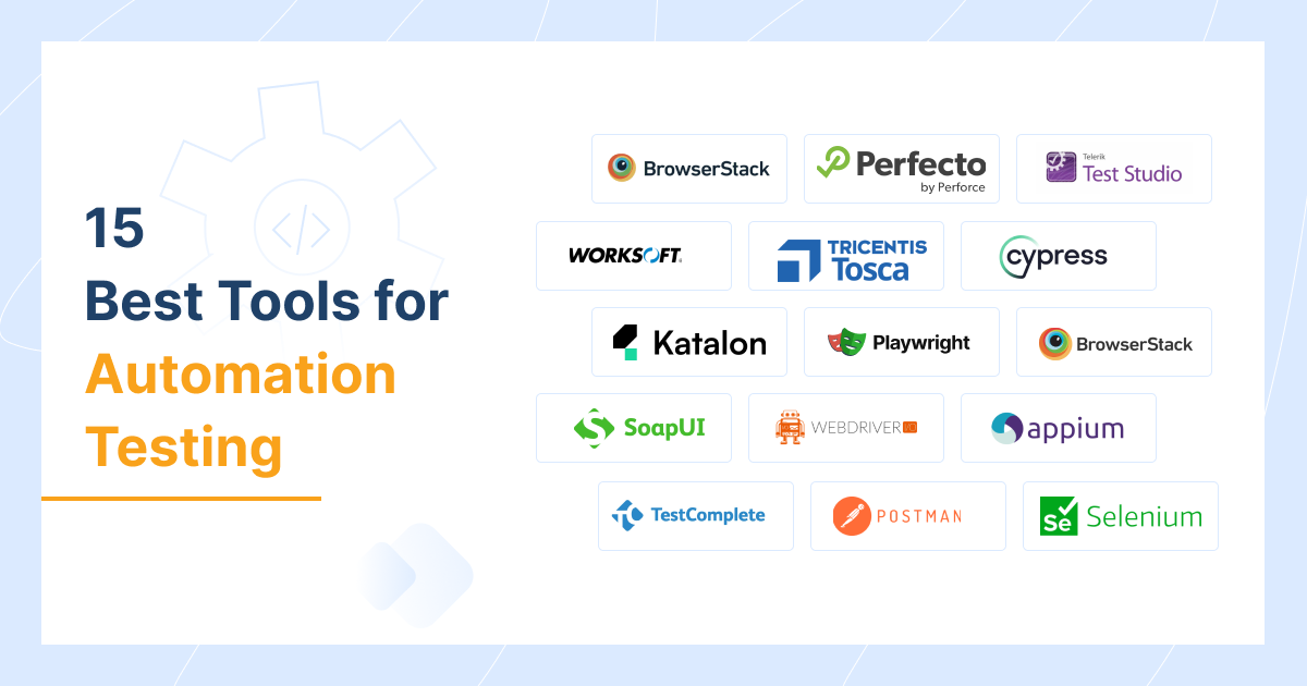 Tools For Automation Testing