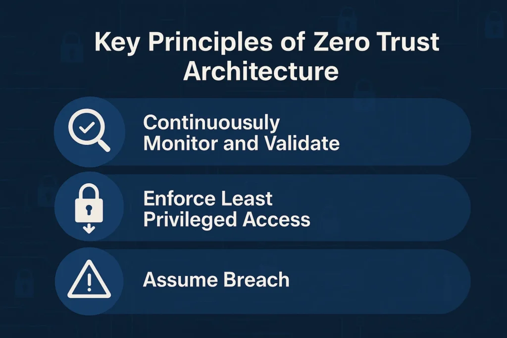 Principles of Zero Trust Architecture
