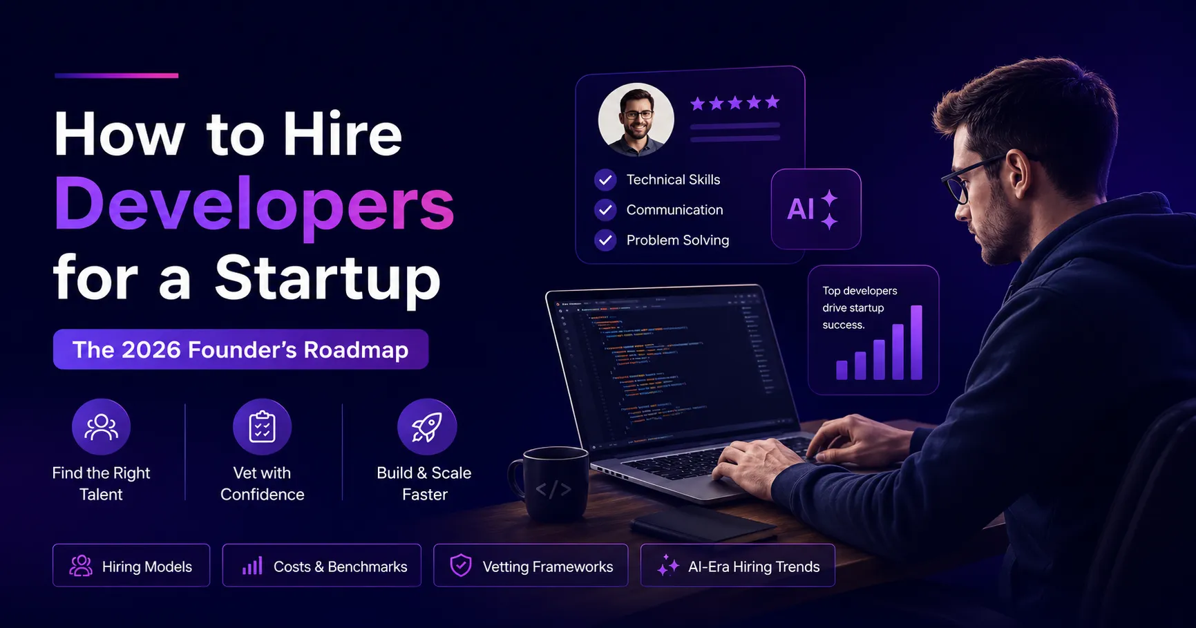 Hire developers for a statrup in 2026